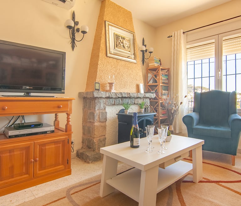 Villa zur Miete in Benissa, BIBIANE mit privatem Pool in Benissa - Salon