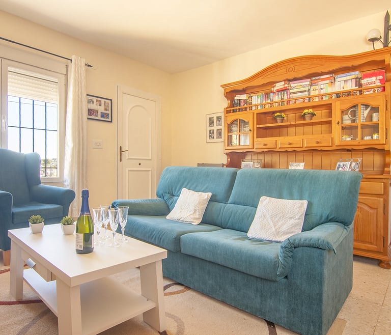Villa zur Miete in Benissa, BIBIANE mit privatem Pool in Benissa - Salon