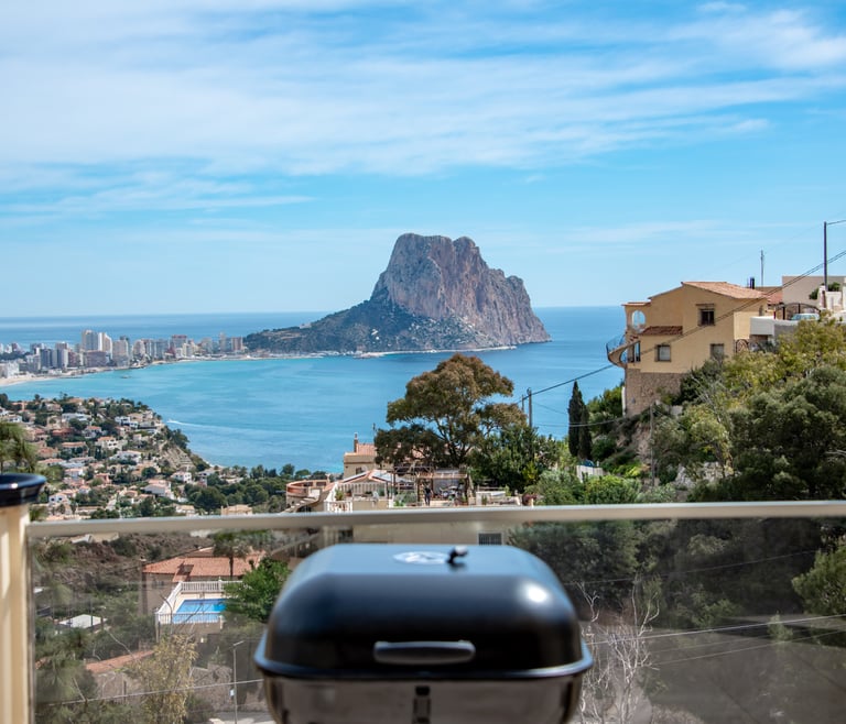 TANGO, villa in Calp-Maryvilla voor 8 personen en Calpe - Uitzichten