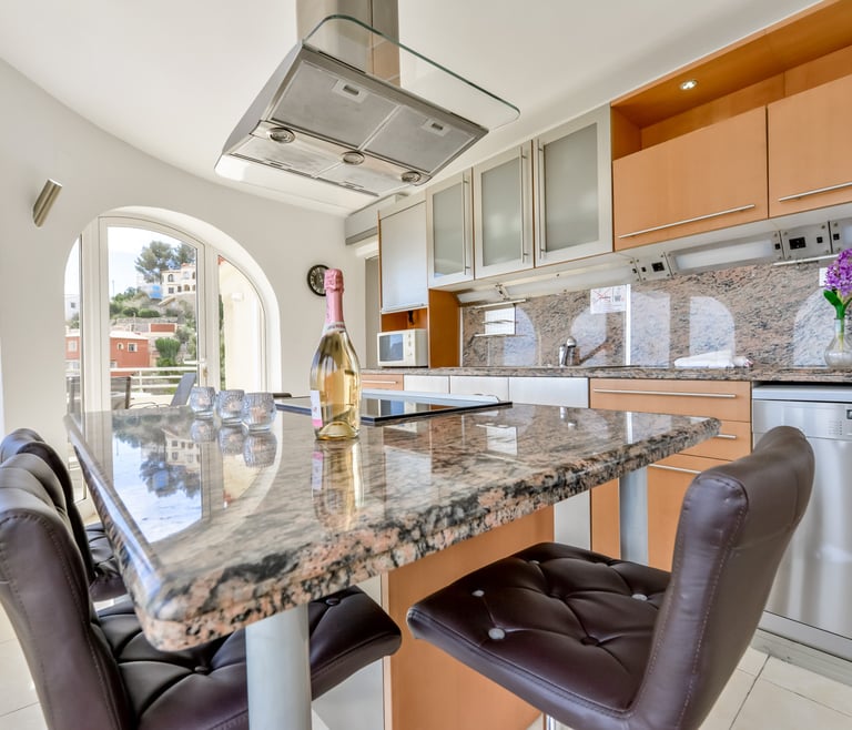 TANGO, villa in Calp-Maryvilla voor 8 personen en Calpe - Keuken