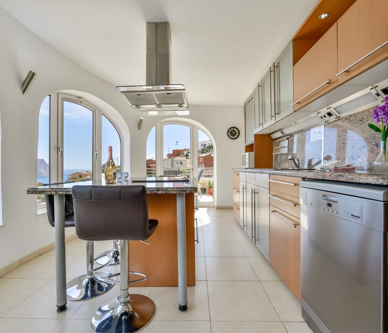 TANGO, villa in Calp-Maryvilla voor 8 personen en Calpe - Keuken