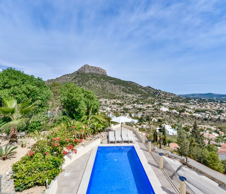 TANGO, villa in Calp-Maryvilla voor 8 personen en Calpe - Zwembad
