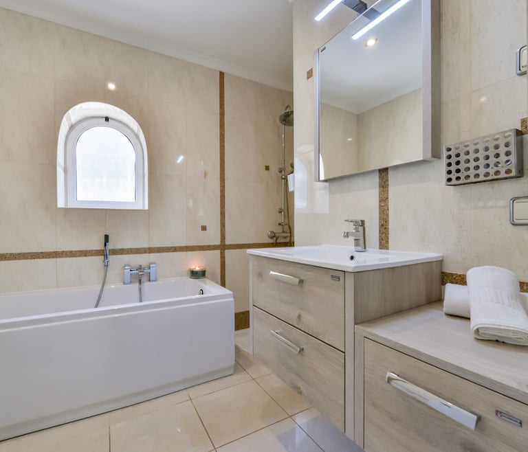 TANGO, villa in Calp-Maryvilla voor 8 personen en Calpe - Badkamer
