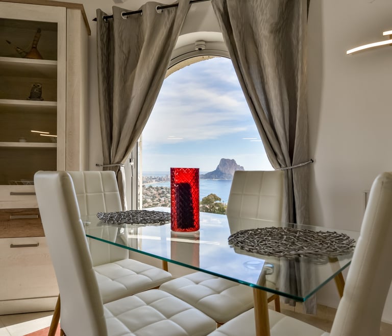 TANGO, villa in Calp-Maryvilla voor 8 personen en Calpe - Salon