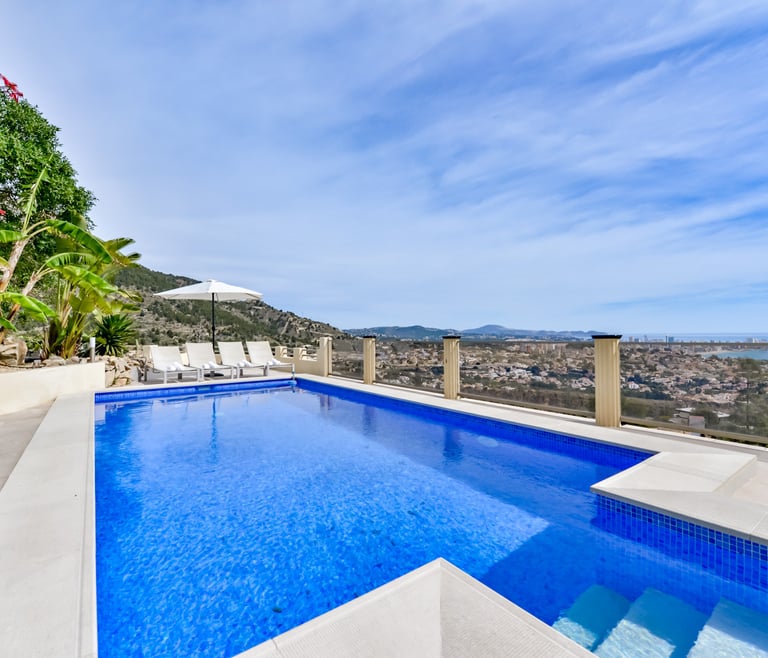 TANGO, villa in Calp-Maryvilla voor 8 personen en Calpe - Zwembad