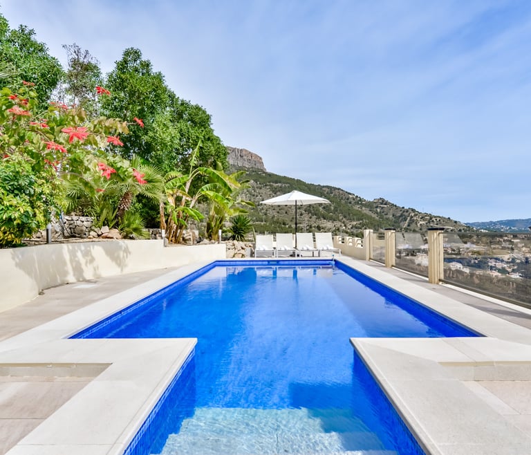 TANGO, villa in Calp-Maryvilla voor 8 personen en Calpe - Zwembad