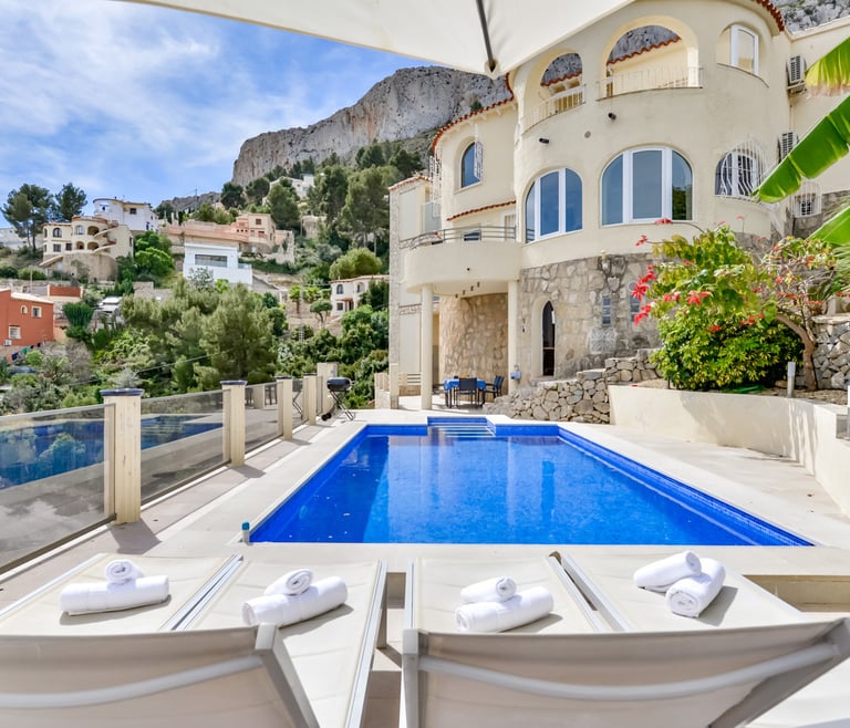 TANGO, villa in Calp-Maryvilla voor 8 personen en Calpe - Zwembad