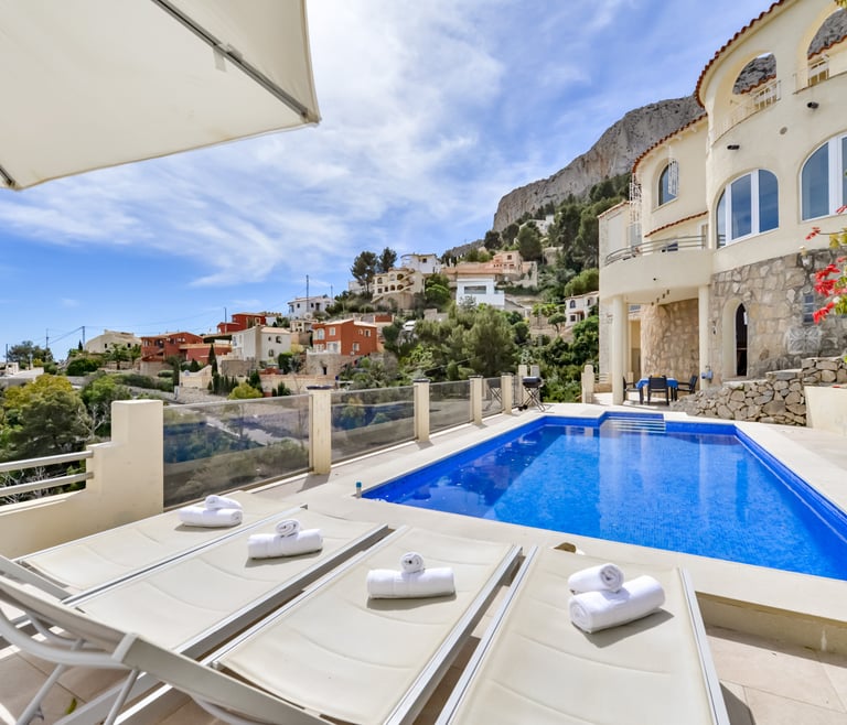 TANGO, villa in Calp-Maryvilla voor 8 personen en Calpe - Zwembad