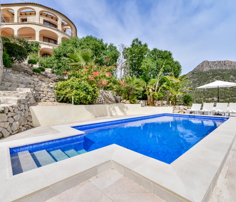 TANGO, villa in Calp-Maryvilla voor 8 personen en Calpe - Zwembad