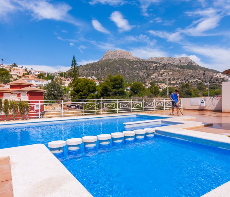 Ferienhäuser in Calpe GRINEV in Calpe / Calp - Schwimmbad