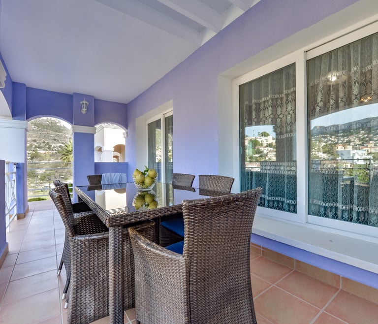 Ferienhäuser in Calpe GRINEV in Calpe / Calp - Terrasse