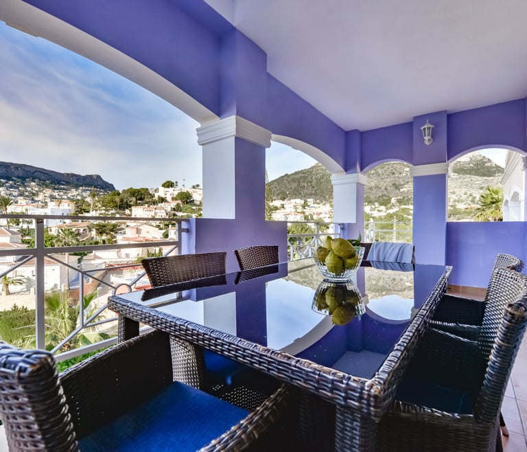 Ferienhäuser in Calpe GRINEV in Calpe / Calp - Terrasse