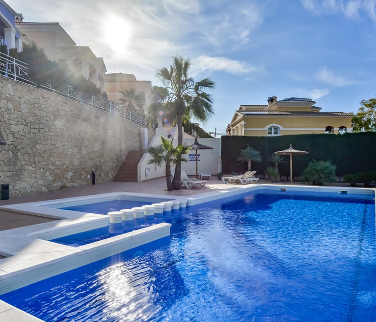 Ferienhäuser in Calpe GRINEV in Calpe / Calp - Schwimmbad