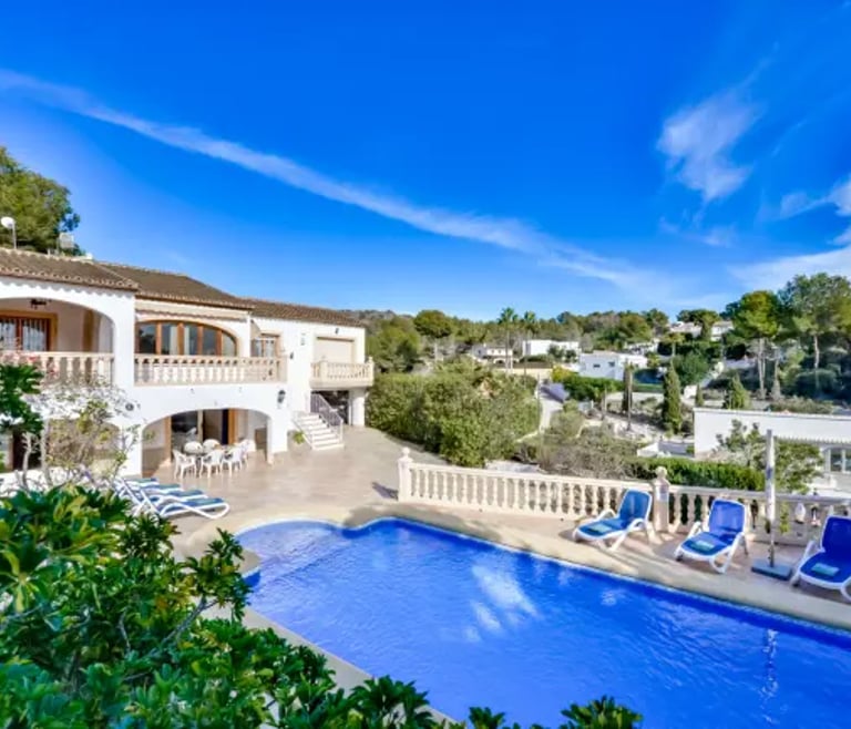 Villa te huur in Benissa, SONRISAS en Benissa