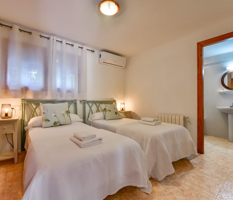 Location de villa à Benissa, SONRISAS à Benissa - Chambres