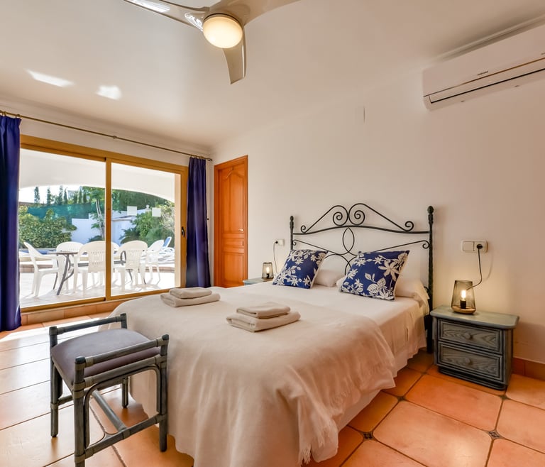 Location de villa à Benissa, SONRISAS à Benissa - Chambres