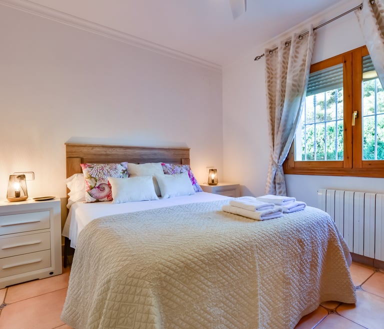 Location de villa à Benissa, SONRISAS à Benissa - Chambres