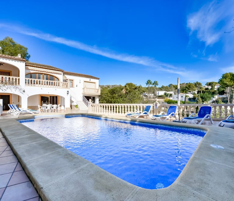 Location de villa à Benissa, SONRISAS à Benissa - Piscine