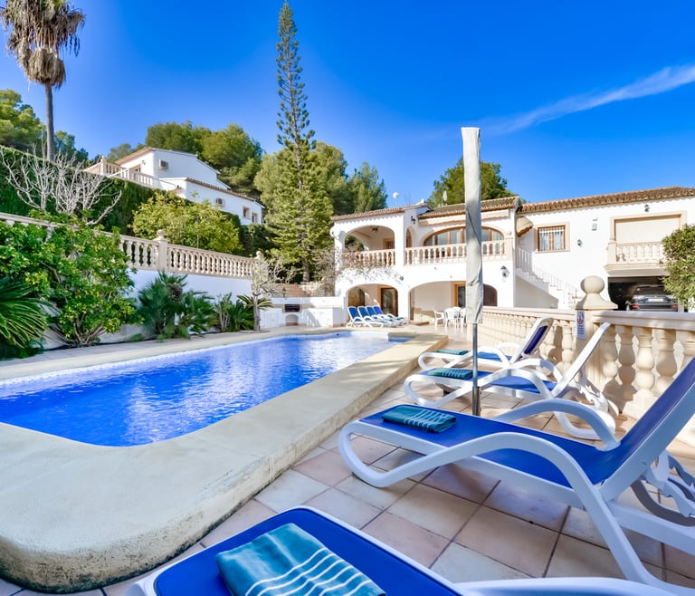 Location de villa à Benissa, SONRISAS à Benissa - Piscine