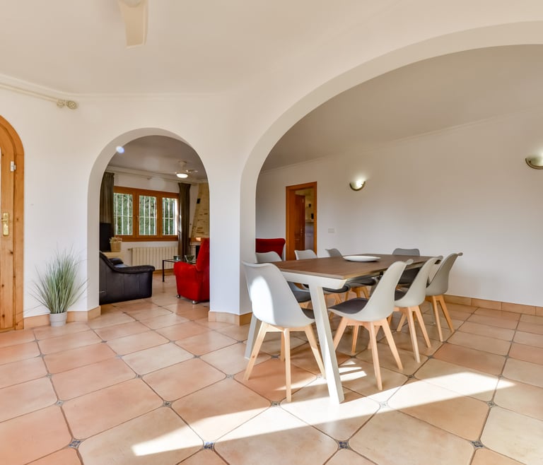 Location de villa à Benissa, SONRISAS à Benissa - Salle à manger