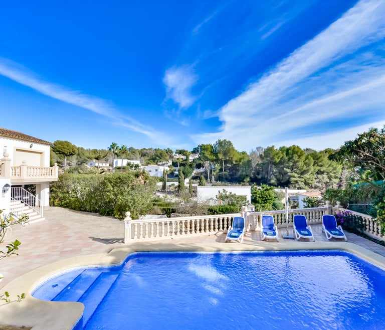 Location de villa à Benissa, SONRISAS à Benissa - Piscine