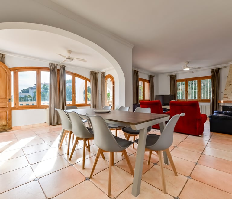 Location de villa à Benissa, SONRISAS à Benissa - Salle à manger