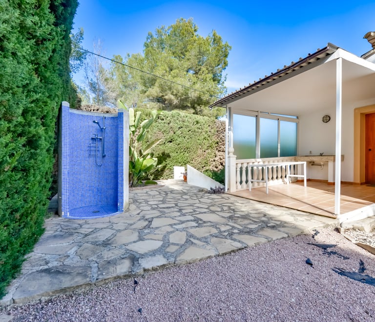 Location de villa à Benissa, SONRISAS à Benissa - Terrasse