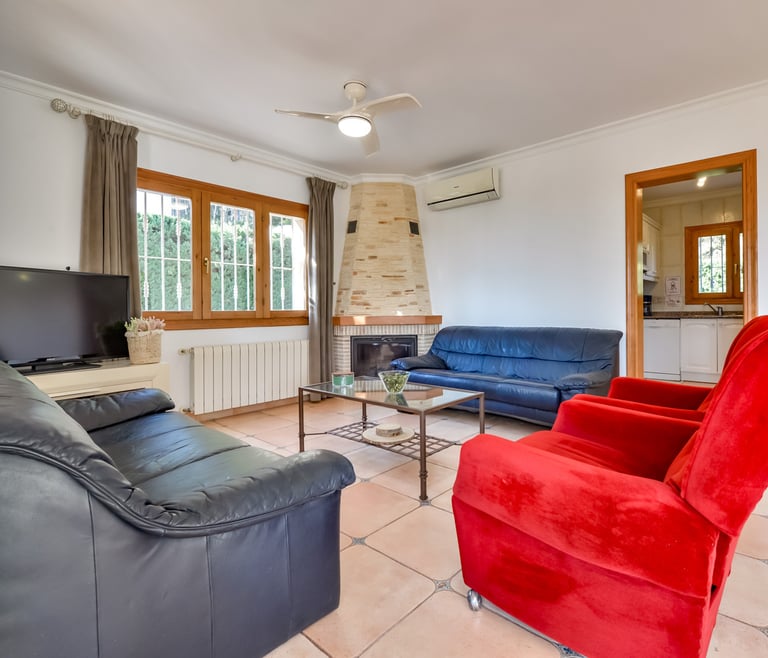 Location de villa à Benissa, SONRISAS à Benissa - Salon