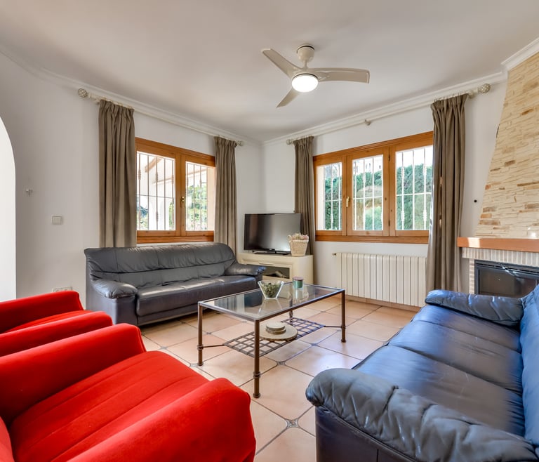 Location de villa à Benissa, SONRISAS à Benissa - Salon