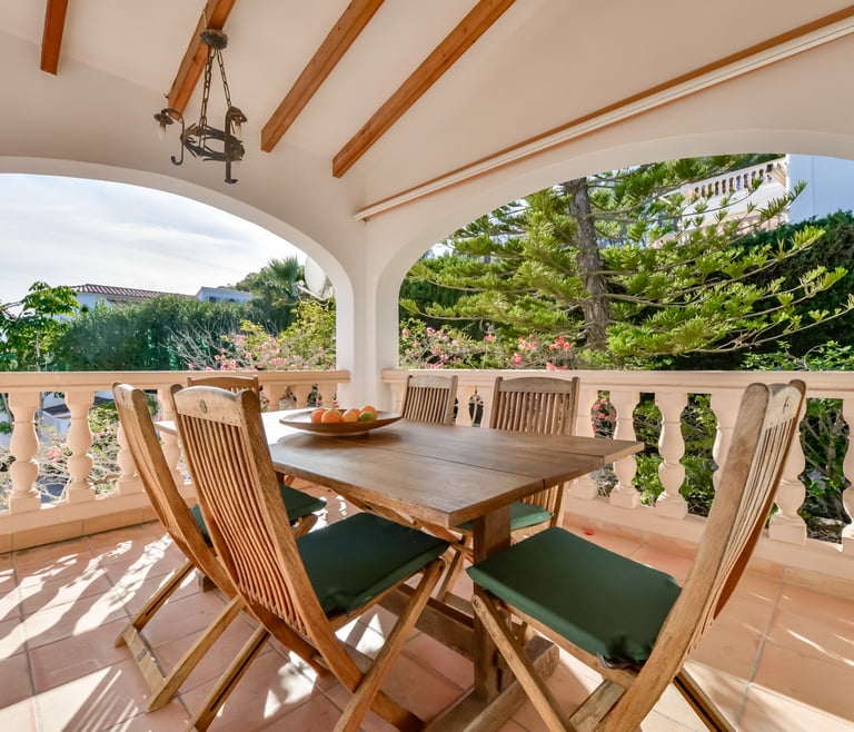 Location de villa à Benissa, SONRISAS à Benissa - Terrasse