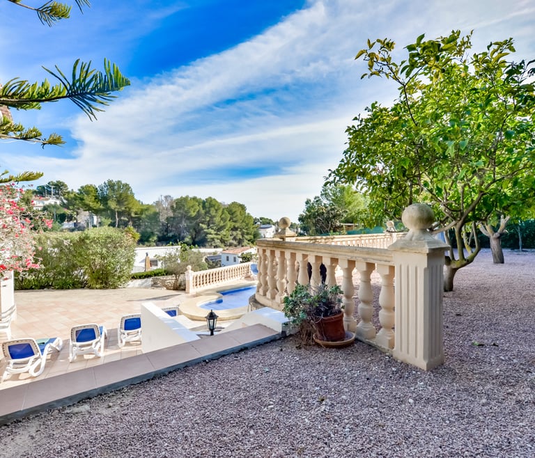 Location de villa à Benissa, SONRISAS à Benissa - Terrasse
