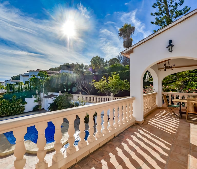 Location de villa à Benissa, SONRISAS à Benissa - Terrasse