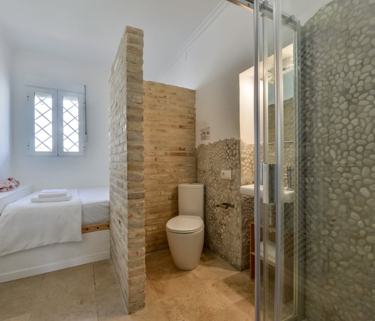 Villa à louer à El Portet de Moraira, SAN VICENTE, 50 mts de l'eau et piscine privée. à Moraira - Salle de bain