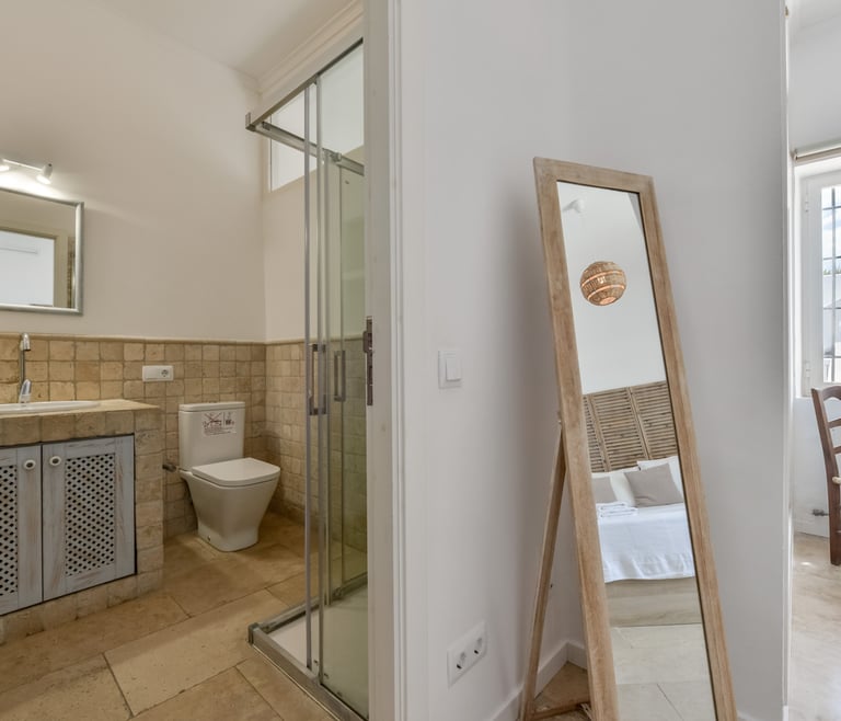 Villa à louer à El Portet de Moraira, SAN VICENTE, 50 mts de l'eau et piscine privée. à Moraira - Salle de bain