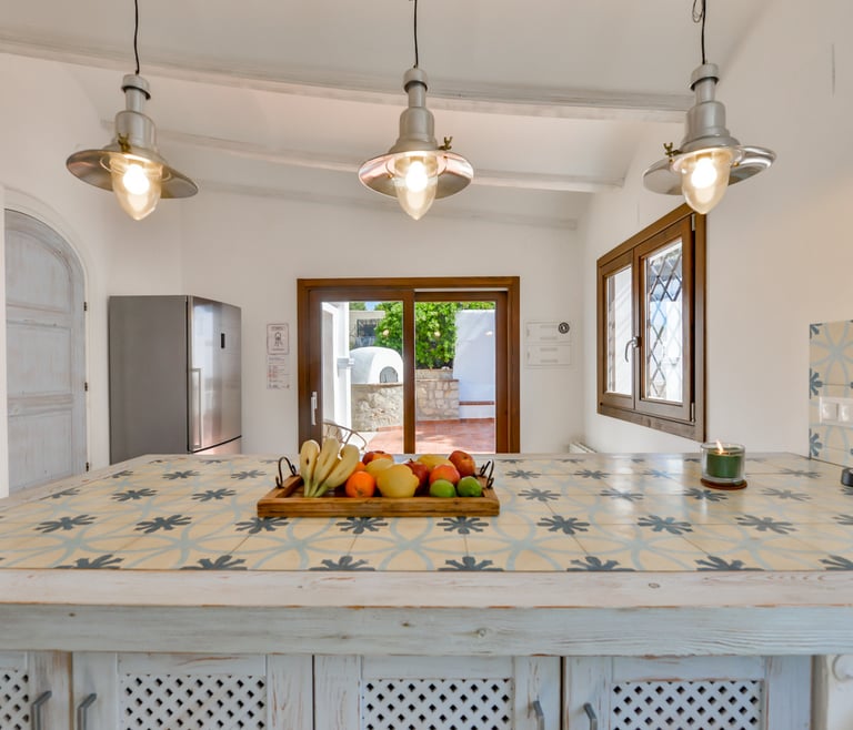 Villa à louer à El Portet de Moraira, SAN VICENTE, 50 mts de l'eau et piscine privée. à Moraira - Cuisine