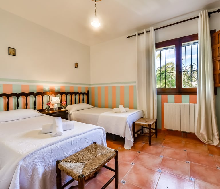  Villa te huur in Benissa, PETRA en Benissa - kamers