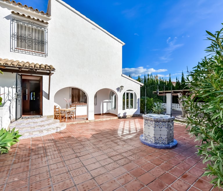  Villa te huur in Benissa, PETRA en Benissa - Exterieur