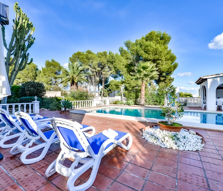  Villa te huur in Benissa, PETRA en Benissa - Zwembad
