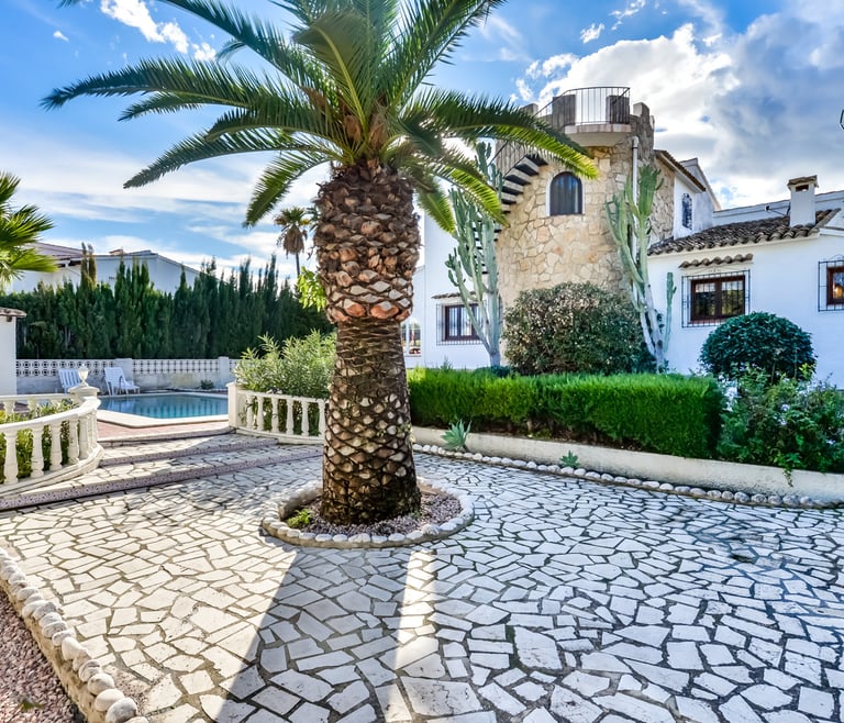  Villa te huur in Benissa, PETRA en Benissa - Tuin