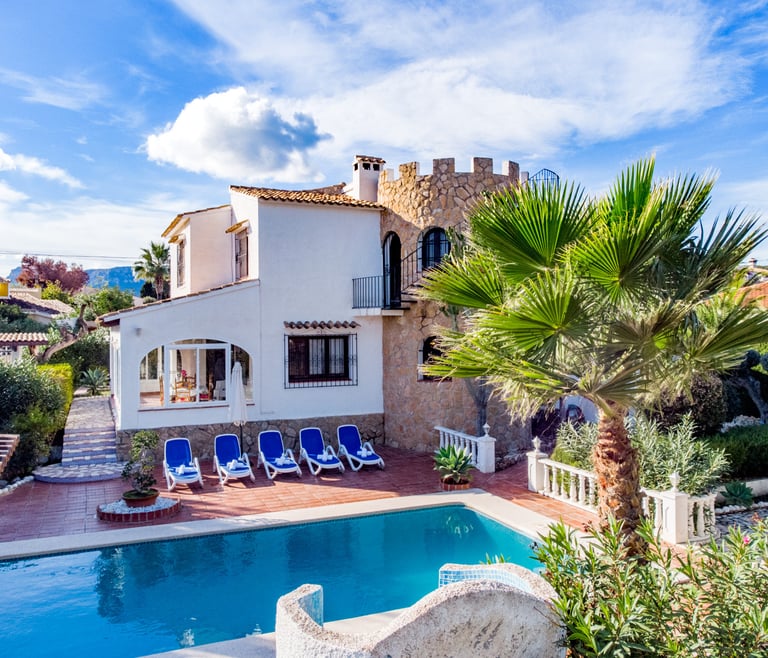  Villa te huur in Benissa, PETRA en Benissa - Exterieur
