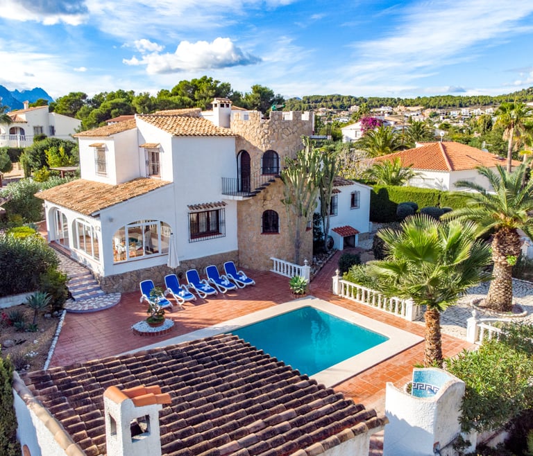  Villa te huur in Benissa, PETRA en Benissa - Exterieur