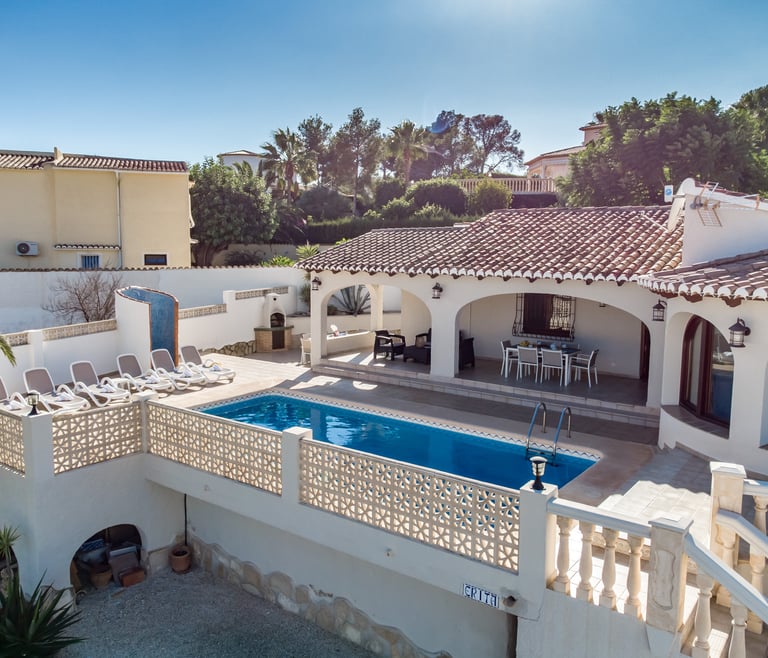 Alquiler de villa en Benissa ERITA en Benissa - Frontal