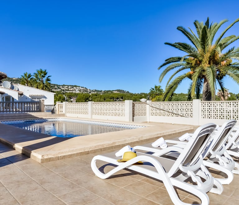 Alquiler de villa en Benissa ERITA en Benissa - Piscina
