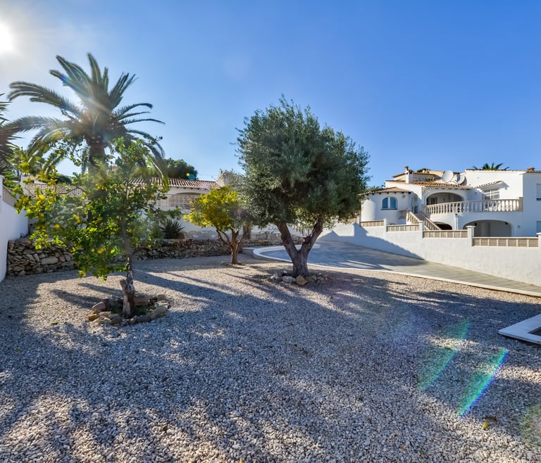 Alquiler de villa en Benissa ERITA en Benissa - Jardin