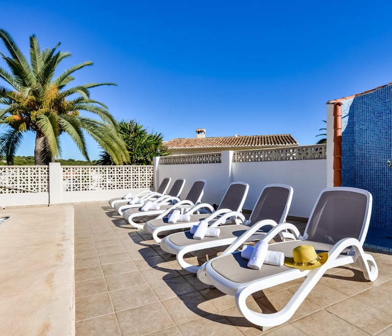 Alquiler de villa en Benissa ERITA en Benissa - Terraza