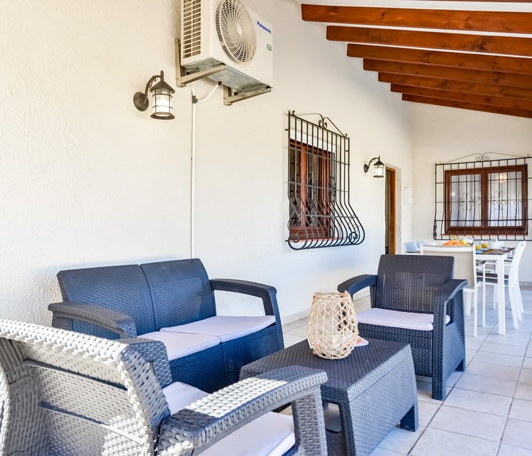Alquiler de villa en Benissa ERITA en Benissa - Terraza