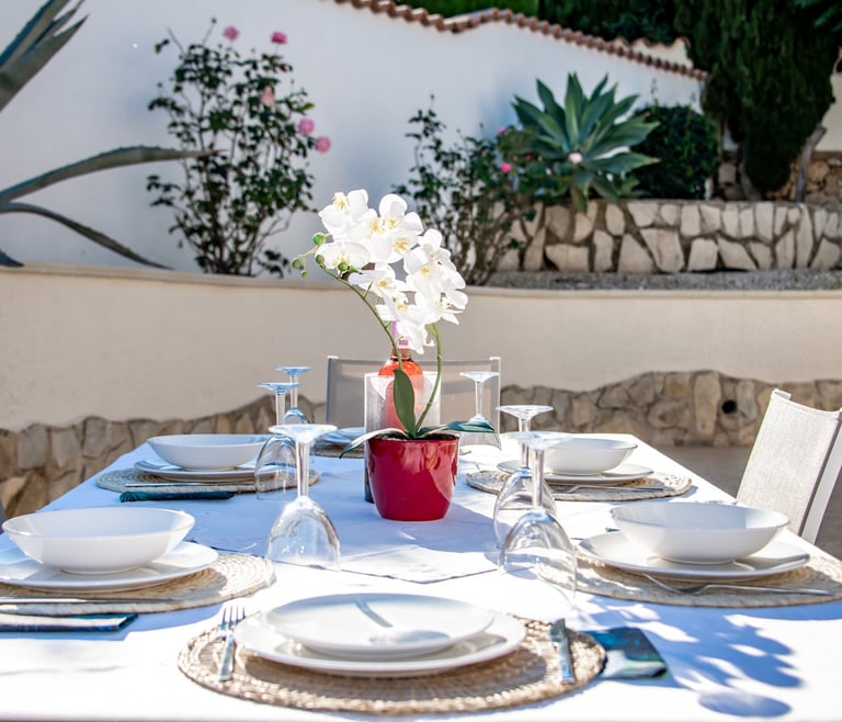 Alquiler de villa en Benissa ERITA en Benissa - Terraza