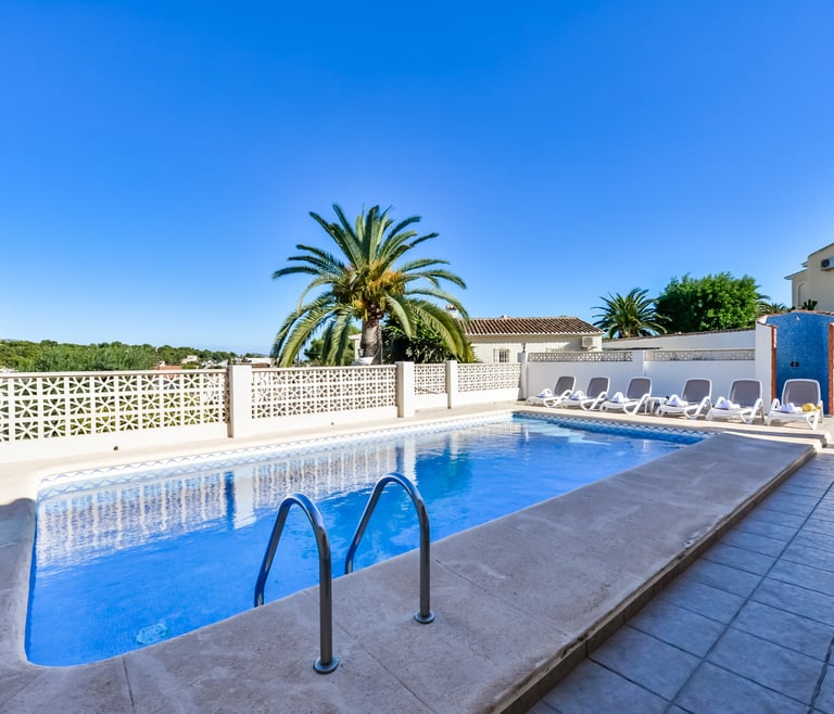 Alquiler de villa en Benissa ERITA en Benissa - Piscina
