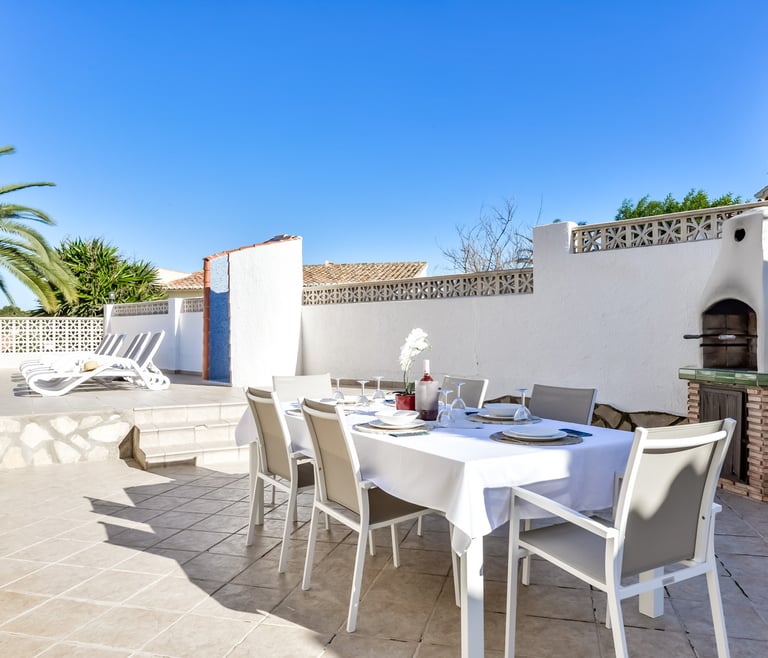 Alquiler de villa en Benissa ERITA en Benissa - Terraza