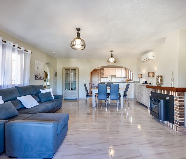 Alquiler de villa en Benissa ERITA en Benissa - Comedor